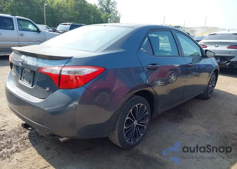 2014 Toyota Corolla S Plus from USA, damaged, VIN 2T1BURHE0EC159602